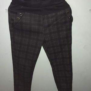 plaid pants